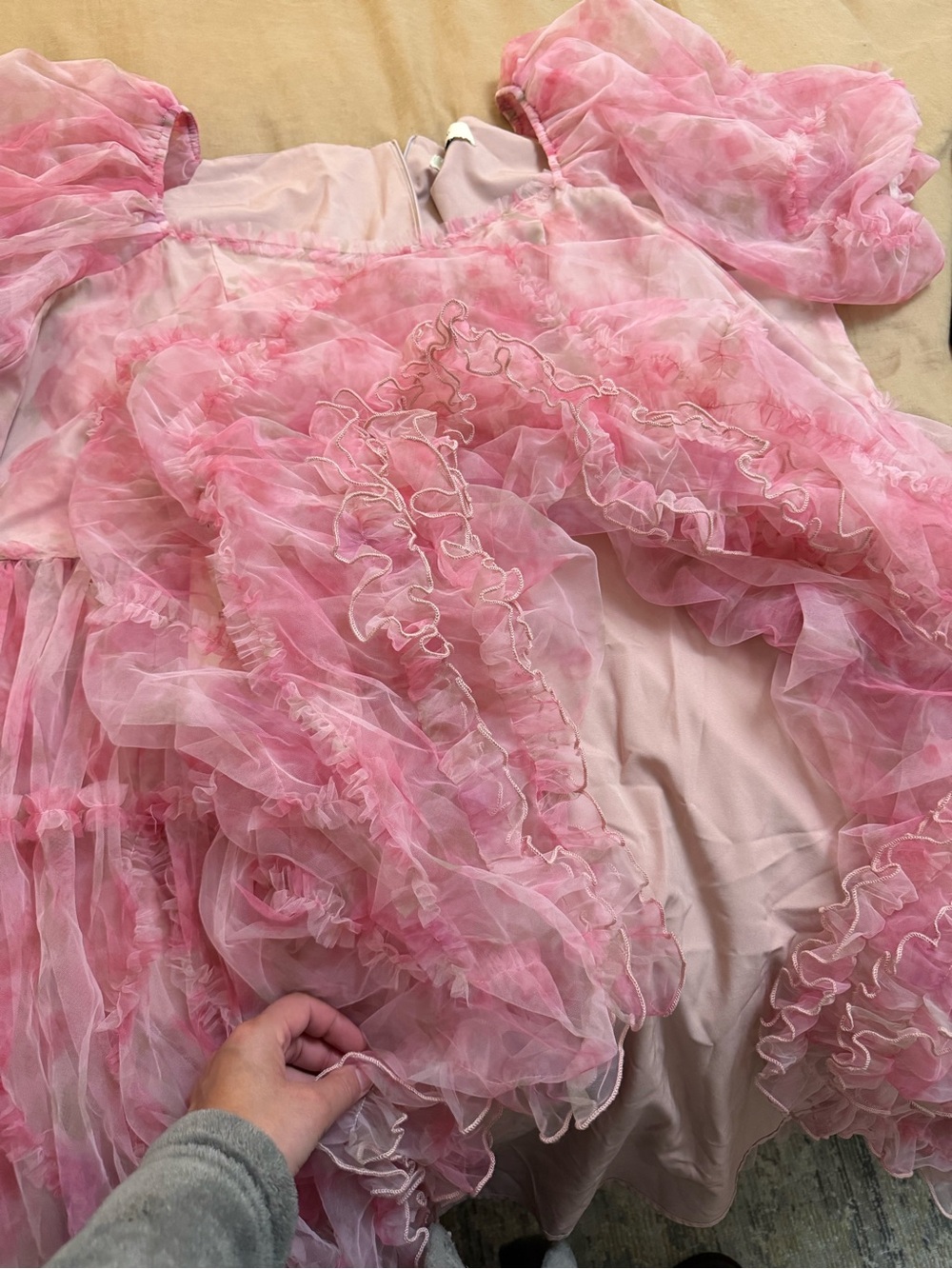 NEW Jessakae Jewel lace pink twirly dress - Picture 12 of 15
